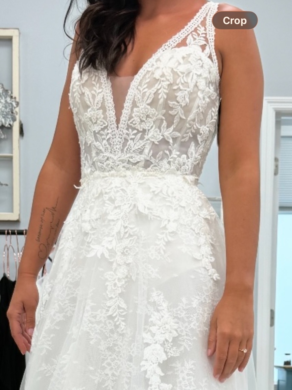Demetrios by You Lace Wedding Dress